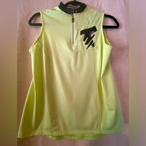 Jamie Sadock sleeveless golf shirt